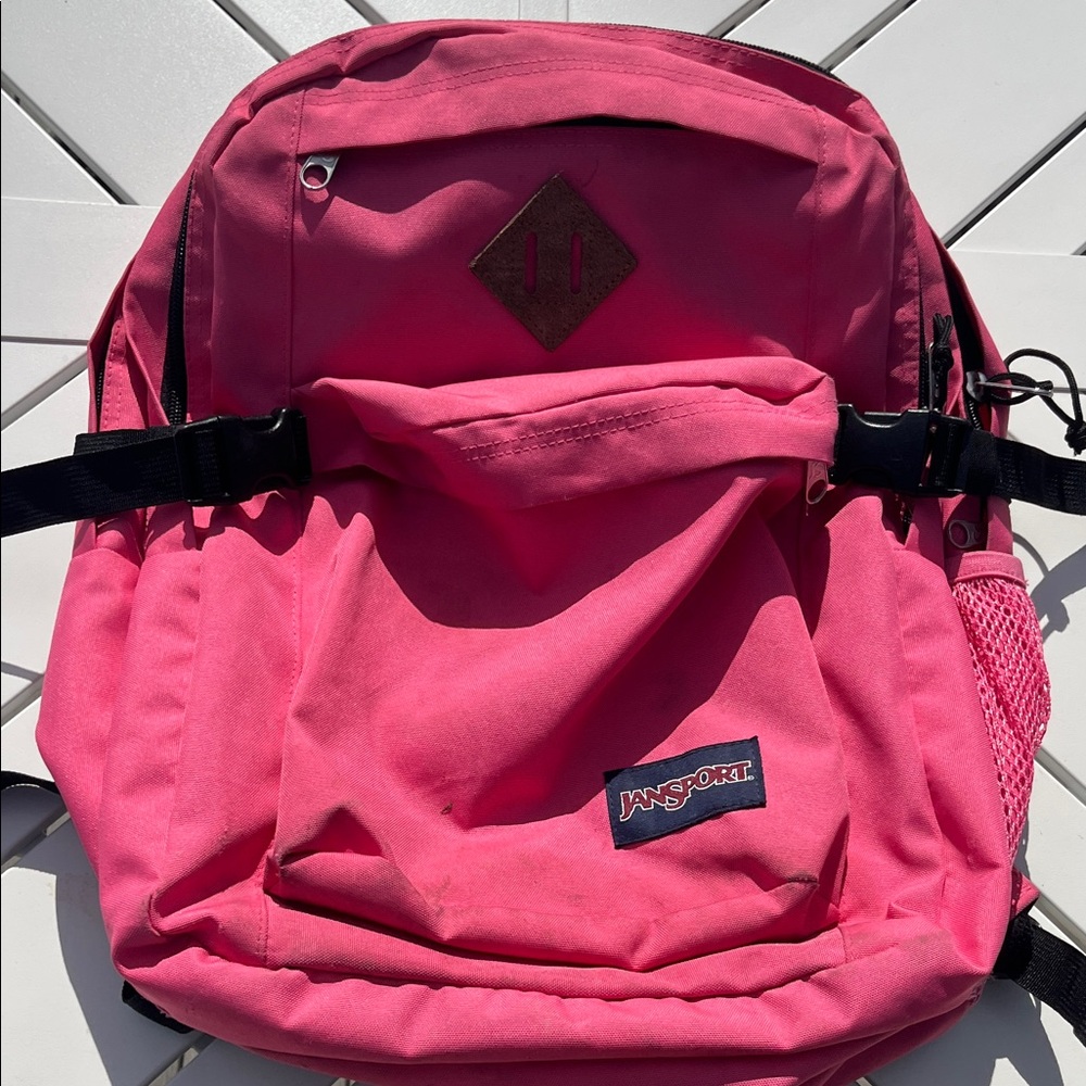 Jansport Vibrant Pink Backpack